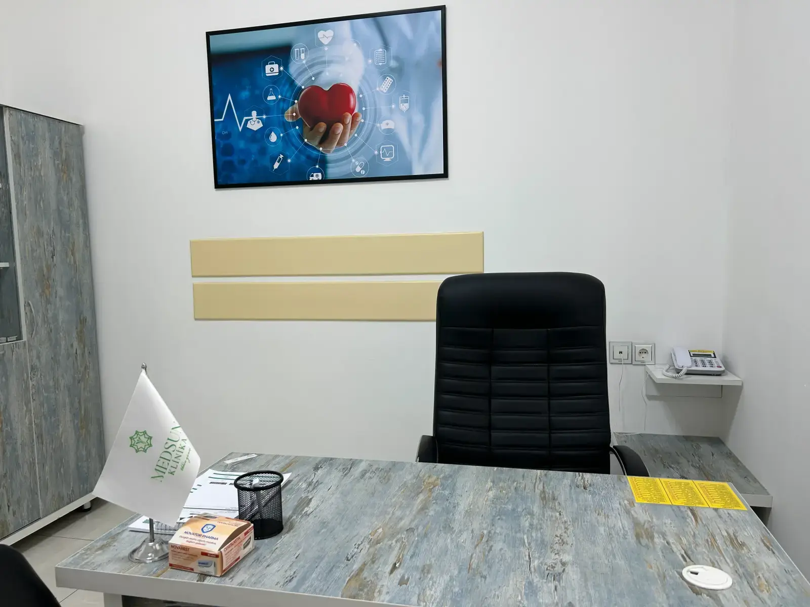 Medsun Klinikada ürək diaqnostikası kabineti
