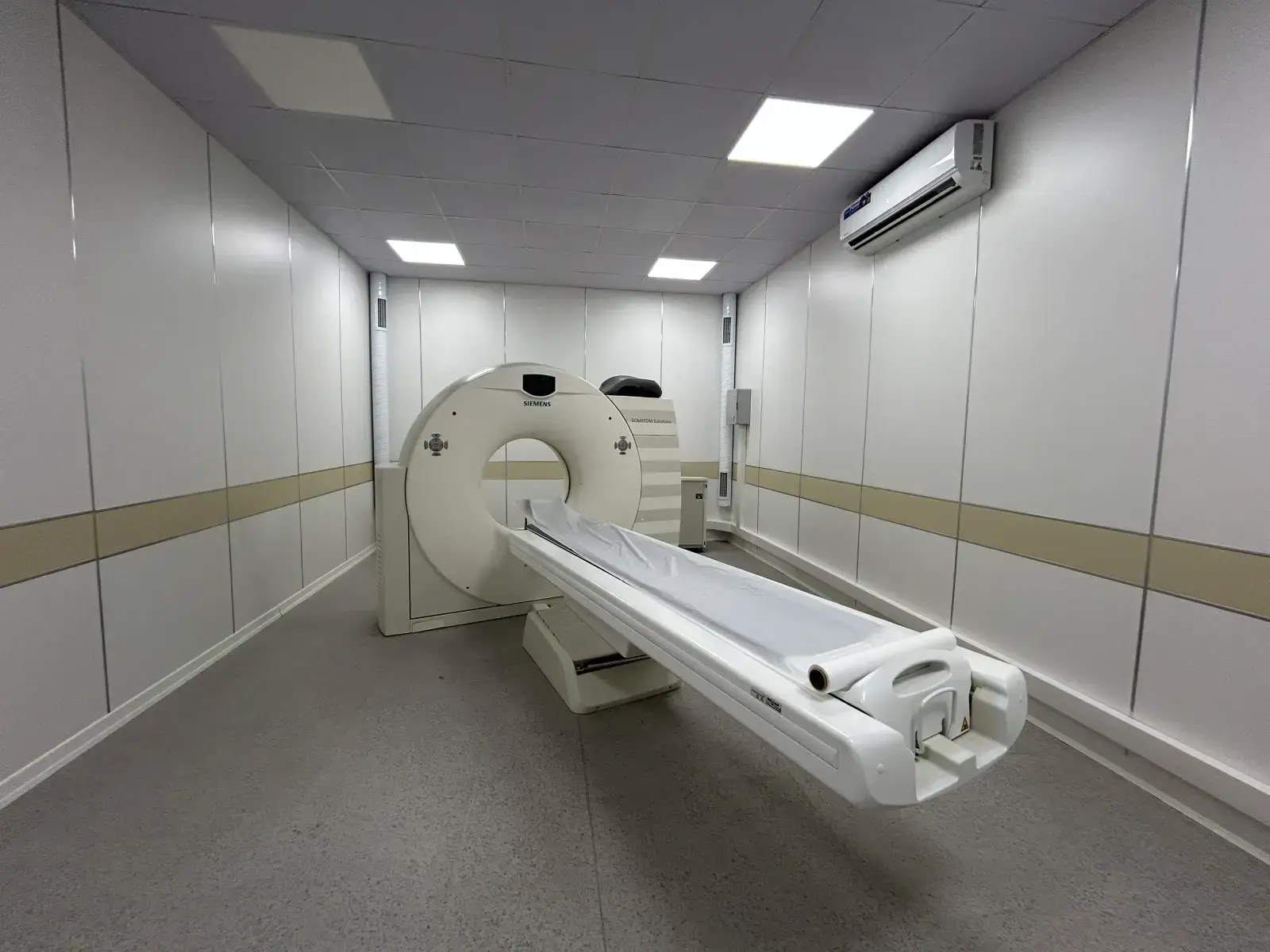 Medsun Klinikada kompüter tomoqrafiya aparatı